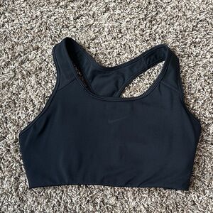 Nike Black Racerback Performance Sports Bra